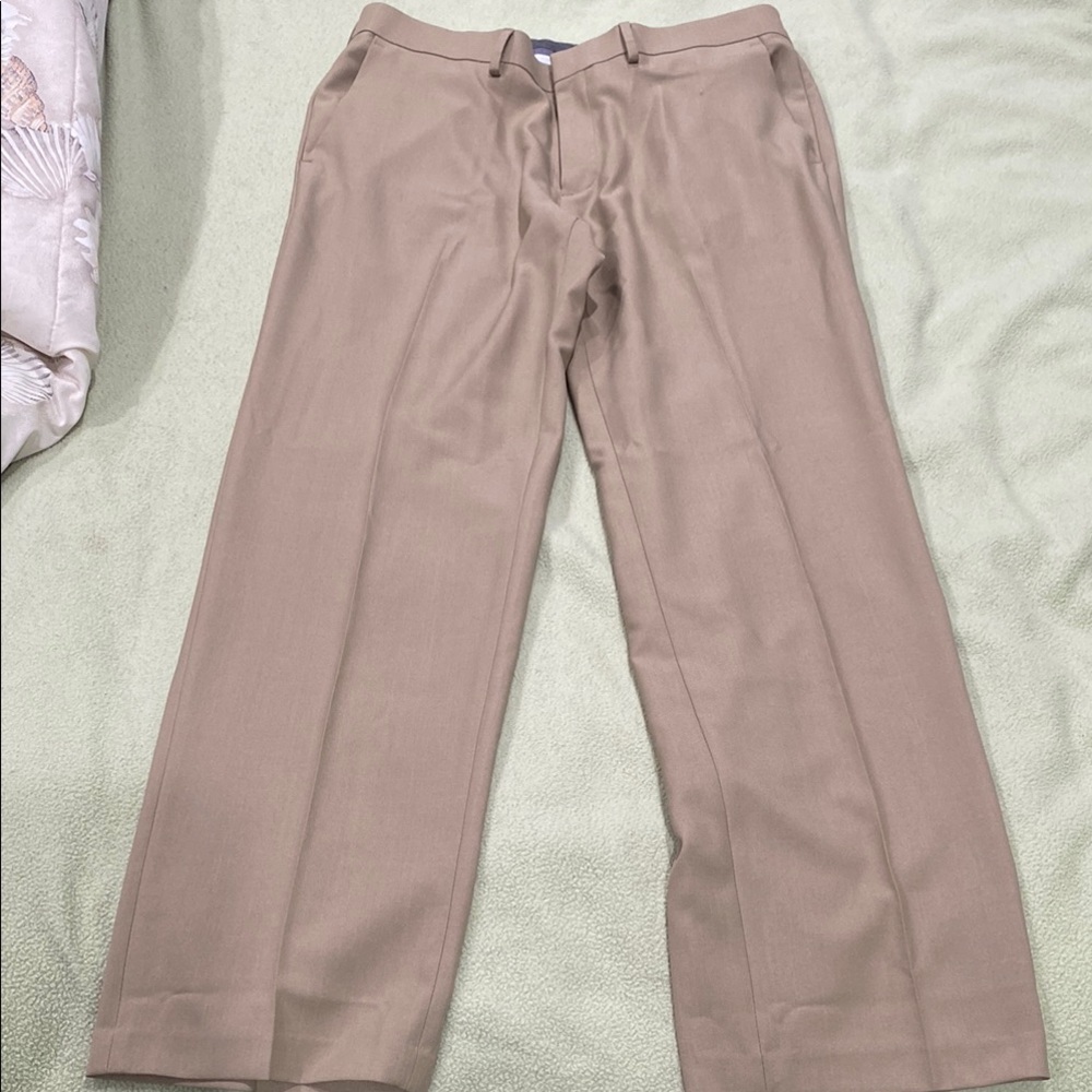 Haggar Tan Dress Pants